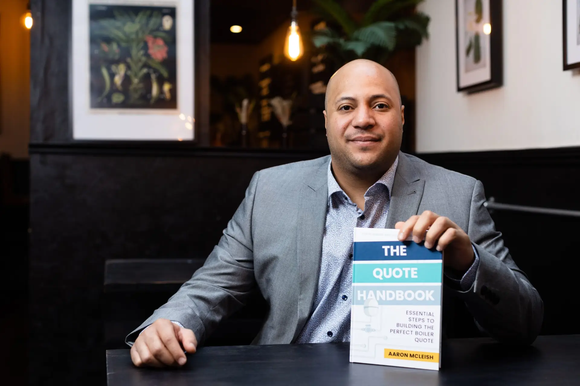 Aaron McLeish business portrait - Together We Count founder